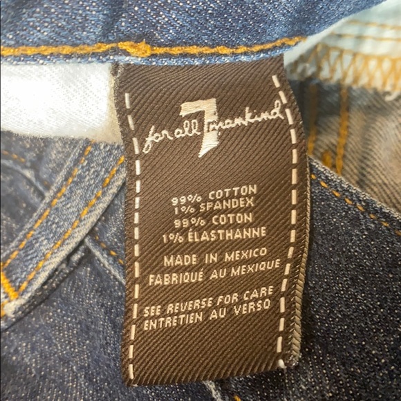 7 For All Mankind Standard Straight Leg Jeans - Picture 7 of 8